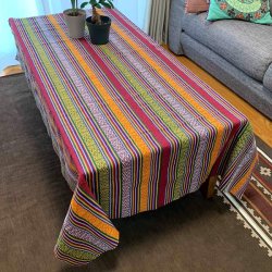 〔テーブルクロスサイズ〕ネパール織り生地[長さ：150cm][幅:106cm]の商品写真