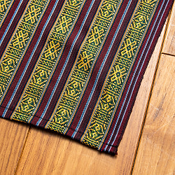 〔テーブルクロスサイズ〕ネパール織り生地のマルチクロス - 143cm x 200cm - サブ4