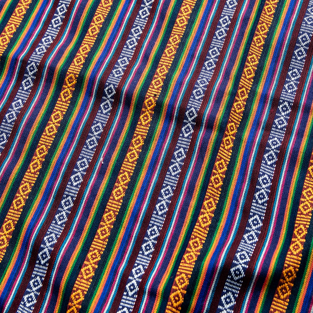 〔テーブルクロスサイズ〕ネパール織り生地のマルチクロス 149cm x 200cm / 布 アジア布 ラグ ベッドカバー インド ファブリック エスニ