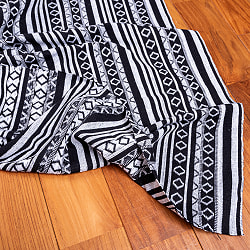 〔50cm切り売り〕ネパール伝統のコットン織り生地　厚手〔幅約151cm〕 - サブ5