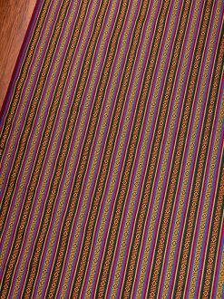 〔50cm切り売り〕ネパール伝統のコットン織り生地 薄手〔幅約150cm〕