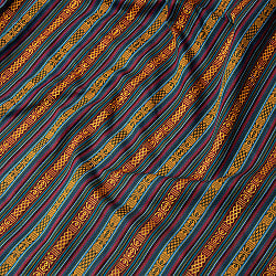 〔50cm切り売り〕ネパール伝統のコットン織り生地　薄手〔幅約150cm〕の商品写真
