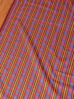 〔50cm切り売り〕ネパール伝統のコットン織り生地 薄手〔幅約148cm〕