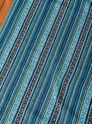 〔50cm切り売り〕ネパール伝統のコットン織り生地 厚手〔幅約123cm〕