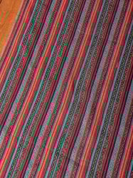 〔50cm切り売り〕ネパール伝統のコットン織り生地 厚手〔幅約119cm〕