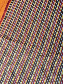 〔50cm切り売り〕ネパール伝統のコットン織り生地 薄手〔幅約152cm〕