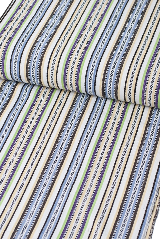 〔50cm切り売り〕ネパール織り生地-厚手〔幅120cm〕の写真