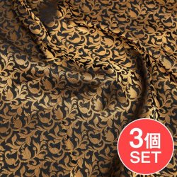 【3個セット】〔1m単位切り売り〕インドの伝統模様布 〔幅約110cm〕