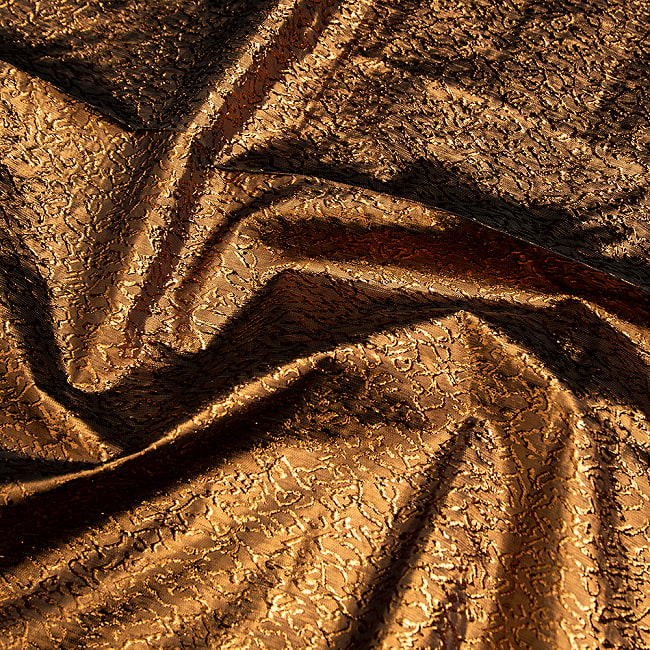 【5個セット】〔1m単位切り売り〕インドの伝統模様布 〔幅約110cm〕 5 - 様々な手芸にお役立てください。