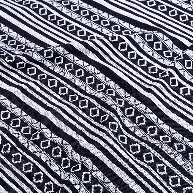 【3個セット】〔50cm切り売り〕ネパール伝統のコットン織り生地　厚手〔幅約151cm〕 4 - 拡大写真です