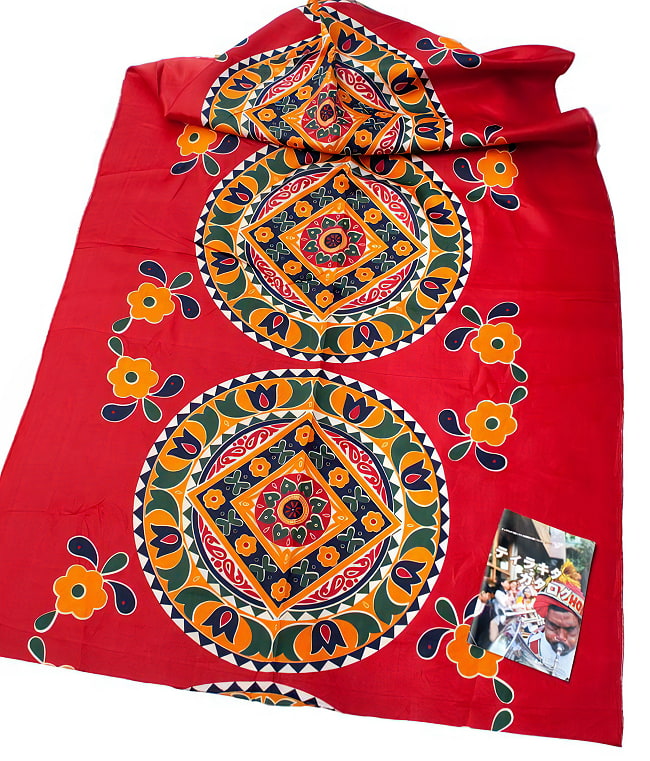 【3個セット】【横幅：119cm】パーティー向けデコレーション布(1m切単位り売り) 3 - 広げてみたところです。かなり幅があるので、デコレーションにとっても便利です！切り売りなので、注文個数に応じた長さをお送りいたします。