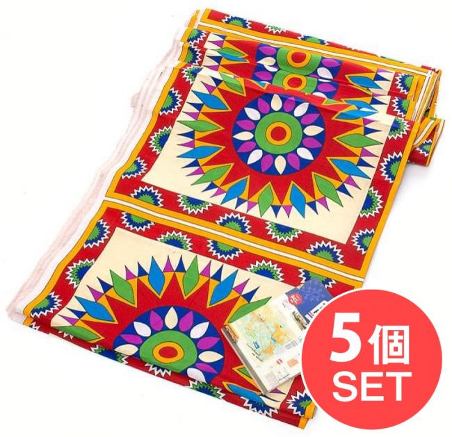 【5個セット】【横幅：120cm】パーティー向けデコレーション布  (1m切単位り売り)の写真商用利用可,セット,量り売り,切り売り　テーブルクロス　おしゃれ,アジア布 量り売り,デコレーション