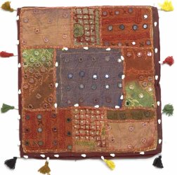 4角形型パッチワーク肩掛けバッグの商品写真