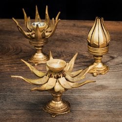 ロータスのお香&キャンドルスタンド - カメ(MTR-DCR-123)