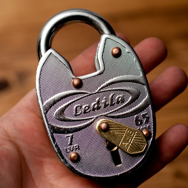 インドの南京錠 【Lサイズ】 の通販 - TIRAKITA.COM