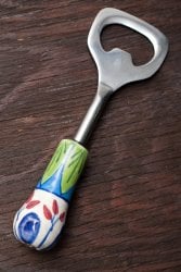 ジャイプルポッタリーのボトルオープナー（栓抜き）の商品写真