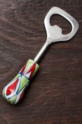 ジャイプルポッタリーのボトルオープナー（栓抜き）の商品写真