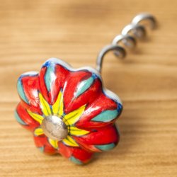 ジャイプルポッタリーのコルク抜きの商品写真