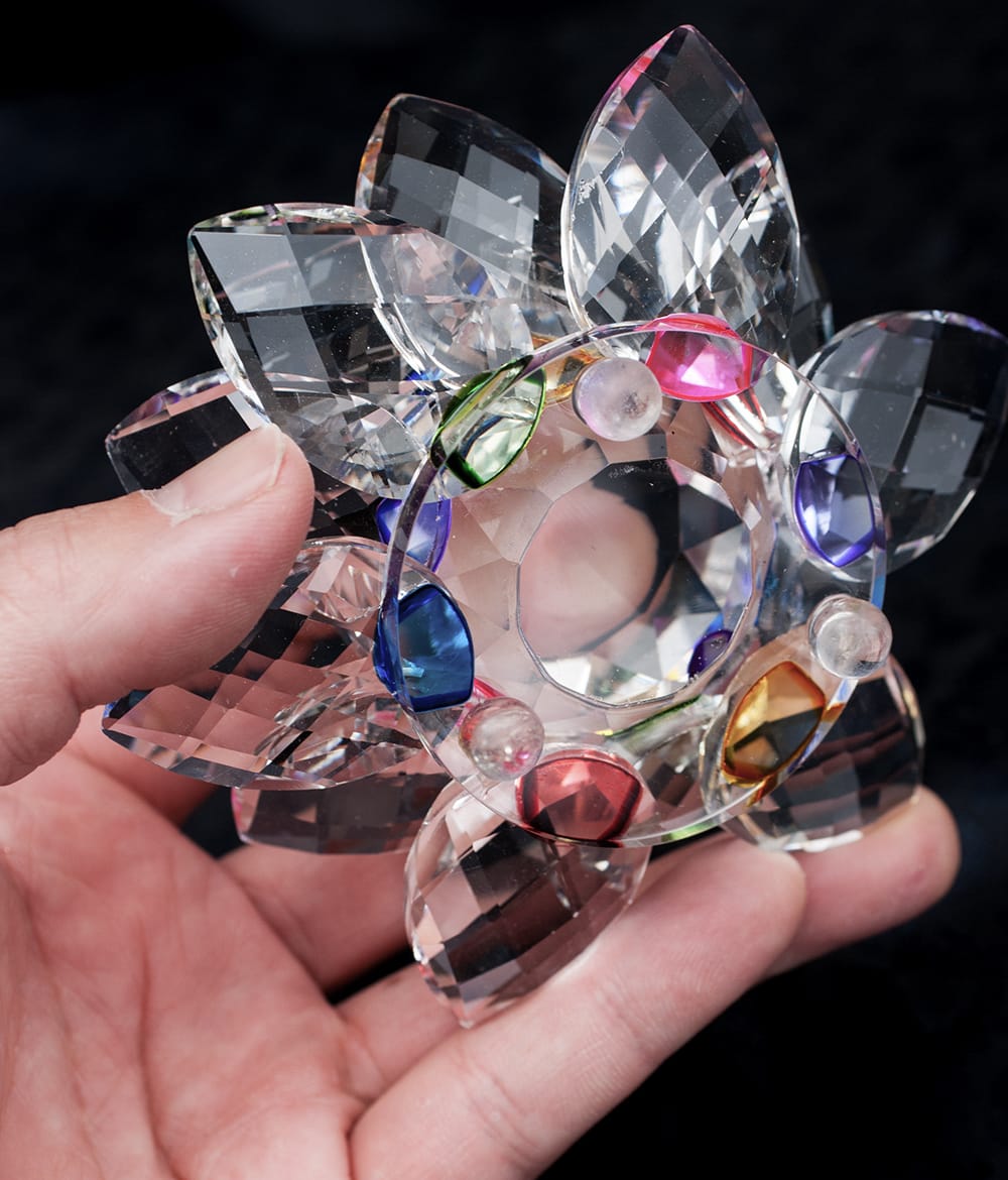 ロータス ガラス細工 ミニチュア ロータス ガラス細工 ミニチュア