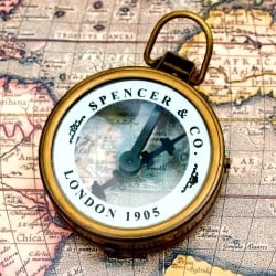 大英帝国時代風 アンティークコンパス(大) - サブ2
