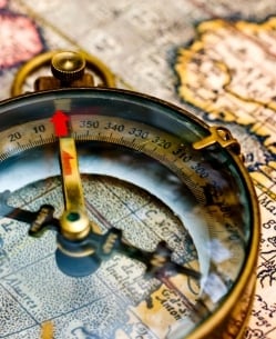 大英帝国時代風 アンティークコンパス(大) - サブ3