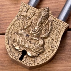 アンティック風南京錠　-　ガネーシャ - サブ2