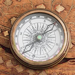 【直径約5.5cm】大英帝国時代風 アンティークコンパス - Stanley London - サブ2