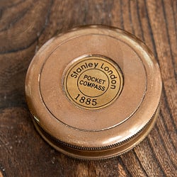 【直径約5.5cm】大英帝国時代風 アンティークコンパス - Stanley London - サブ5
