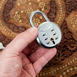 インドの南京錠 - LAVA BLUE - サブ5