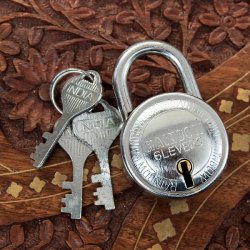 インドの南京錠 - RAINBOWの商品写真