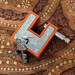 インドの南京錠 - Cedila BAR LOCK - サブ3