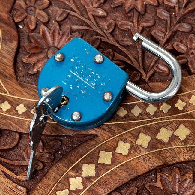 インドの南京錠 - Manesh21 3 - 実際に解錠してみた様子です。