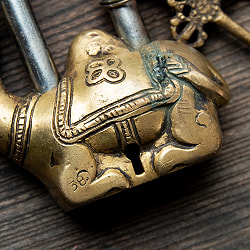 アンティーク風 インドの南京錠 らくだ - サブ2