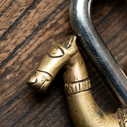 アンティーク風 インドの南京錠 らくだ - サブ3