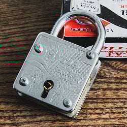 インドの南京錠 Syria Power 5.5cm x 3.5cm程度 - サブ2