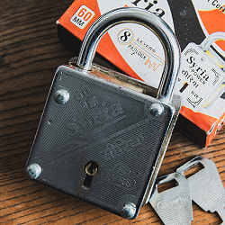 インドの南京錠 Syria Power 9cm x 6cm程度 - サブ2