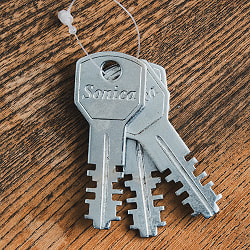 インドの南京錠 Sonica KING Ultimate Powe India 10.5cm x 6.5cm程度 - サブ4