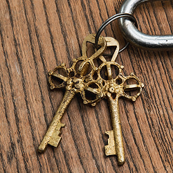 アンティーク調 ミニ南京錠 ラクシュミ - サブ4