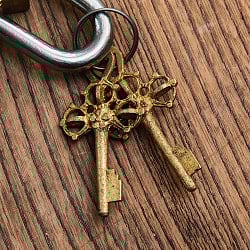 アンティーク調 ミニ南京錠 サラスヴァティ - サブ4