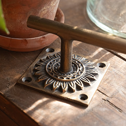 【一点もの】ブラス メタル タオルハンガー - サブ3