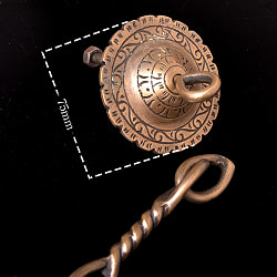 ブラスのドアチェーン アジアンアンティック風 - サブ3