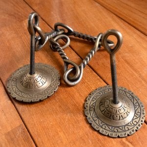ブラスのドアチェーン アジアンアンティック風