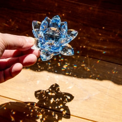 【選べる3個セット】9cm 6色展開 クリスタルのロータス - サブ2