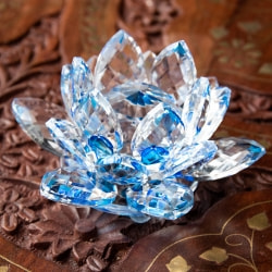 【選べる3個セット】9cm 6色展開 クリスタルのロータス - サブ3