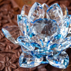 【選べる3個セット】9cm 6色展開 クリスタルのロータス - サブ4