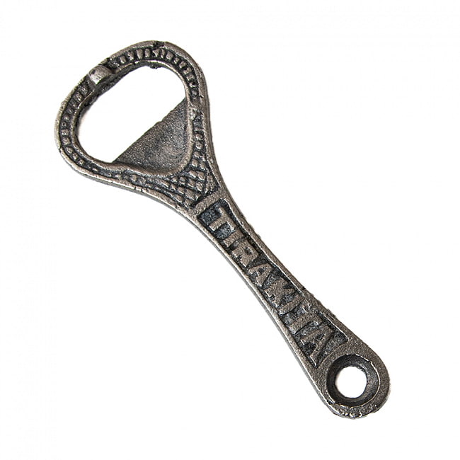 【5個セット】【ティラキタオリジナル】インドのレトロ栓抜き TIRAKITA 7 - かつてのプロレスでは隠し凶器として用いられていたといいます。