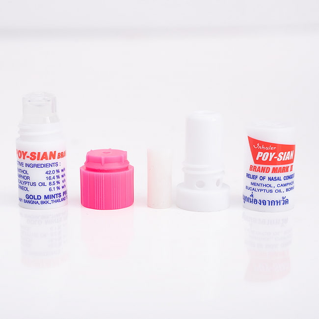 【6個セット】ヤードム POY-SIAN タイの定番!鼻スースー 5 - このように分解できます