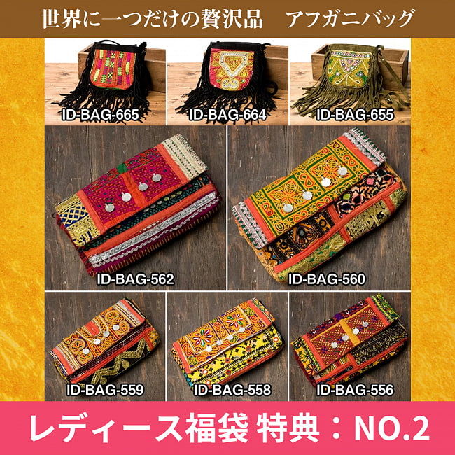 【日頃の感謝を込めて】豪華なマハラジャ福袋 - 雑貨・エスニックファッションなどがたっぷり!【発送予約】 18 - レディース:No.2