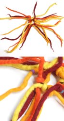 ロングフェルトヘアーバンドの商品写真