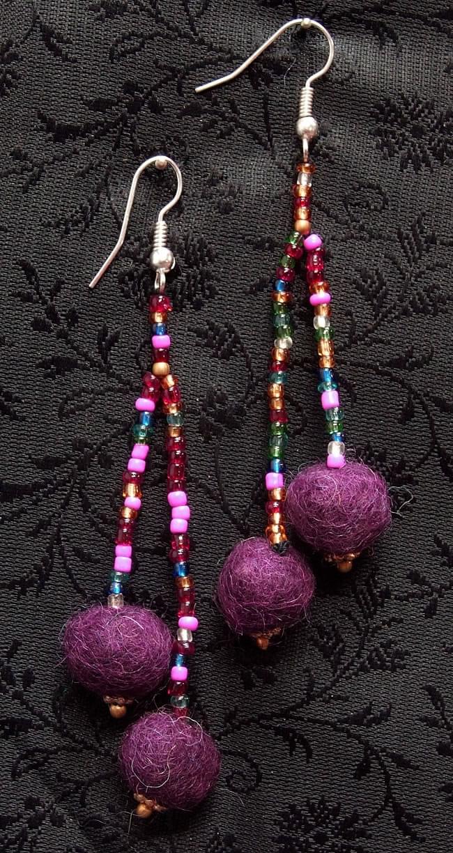 フェルトピアス【両耳ペア】の写真